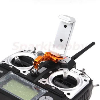 1 compl sparkhobby FPV drone pribor daljinski upravljač poseban držač mobilnog telefona opcionalno narančasta srebrna pogodan za wfly futaba