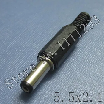 10 kom./lot 5.5x2.1 mm DC Power Male Plug Jack adapter priključak za rute i sl