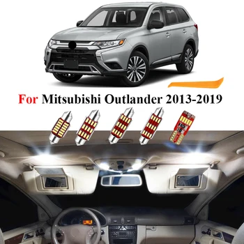 12шт Bijela Canbus Car Led kit unutarnja rasvjeta za Mitsubishi Outlander 2013 2016 2017 2018 2019 Map Lamp