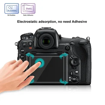 2 paketa 9H kaljeno staklo LCD Screen protector za Nikon Z7 Z6 / Canon EOS R 4000D T100 / Fujifilm X-T3 GFX 50R / Sony HX99 HX95