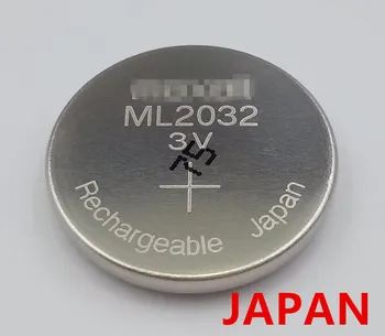 20 kom./lot novi originalni ML2032 3V punjiva litij baterija button button cell batteries (ML2032) CR2032