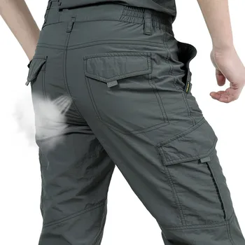 2020 brand Quick Dry svakodnevne hlače muškarci Ljeto Jesen vojska vojne taktičke hlače teretni gospodo lagane, vodootporne hlače