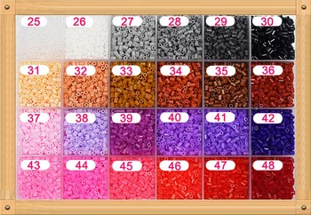 250g/bag 2.6 mm Hama Beads 72 boje za odabir dječjeg obrazovanja Diy Igračke garancija kvalitete Novi Perler Beads na veliko