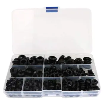260шт hot prodaja gumeni umetci asortiman ožičenje namotaj žice podloške podloške M3 / M4 / M5 / M6 / M8 / M10 / M12