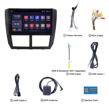 2G RAM 32G ROM Android 8.1 auto DVD multimedijski player GPS za Subaru Forester 2008-2012 radio stereo navigacija