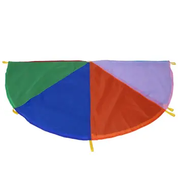 2m Kid djeca igraju Duga kišobran padobran otvoren je momčadska igra Jump-torba Ballut igrati padobran razvoj igračka 8 narukvica
