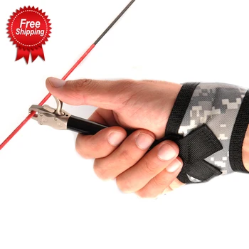 360 stupnjeva, podesiv remen za ručni zglob kamuflaža platnu vezu luk izdanje dizajniran za lijeve i desne ruke idealni za mlade za odrasle streličarstvo