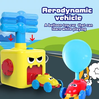 3wbox Obrazovanje, Znanost je eksperiment инерциальная snaga balon automobil igračka zabavna puzzle igra инерциальная snaga vozila balon igračke za djecu poklon