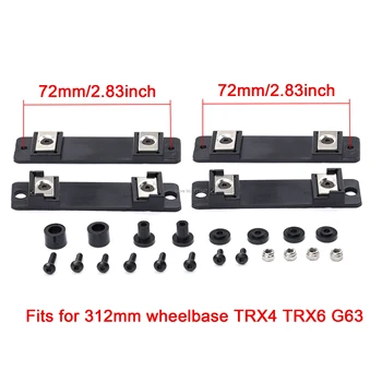 4 kom./lot 1:10 magnetni stalak karoserije nosači za 1/10 RC pauk vozila Traxxas TRX4 TRX6 G63 Upgrade Parts
