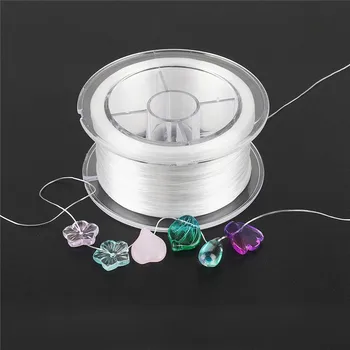 4 veličine DIY Crystal izvlačenja protežu elastična nit kabel s mjenjačem transparentno transparentno cijele izvlačenja žice/string izrada nakita