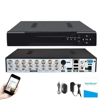 4CH /8CH /16CH AHD Security CCTV i DVR H. 264 5MP/4MP AHD CVI TVI Analogni IP Camera5 5MP 4.0 MP Hybrid Video Recorder 4K Video Output