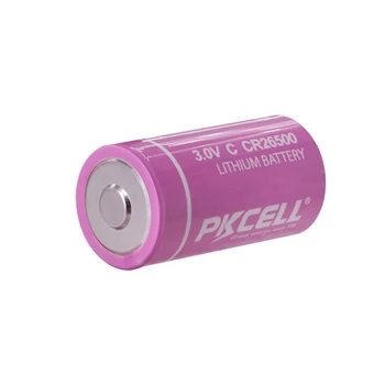 4kom PKCELL CR26500 CR 26500 AA litijske baterije 3V cilindrična Li MnO2 baterija 5400mAh za kamere, medicinska oprema,lampe,Radio