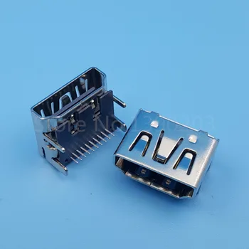 50шт HDMI tip a 2ROW 19Pin DIP ženski konektor pravokutni priključak za lemljenje tiskanih pločica