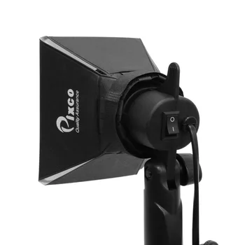 5800K Professional Photographic Camera Studio Video LED Light Lamp Photo Lighting Mini Portable Foldable Collaspible+ Softbox