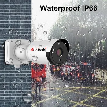 5MP HI3516A + SONY IMX335 2MP IP kamera vanjski vodootporan 1080P CCTV video nadzor bullet kamere IR LED P2P ONVIF 48V POE kamera