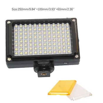 96 LED video light prijenosni selfie fill light reflektor s hotshoe za smartphone kamerom mobilnog telefona
