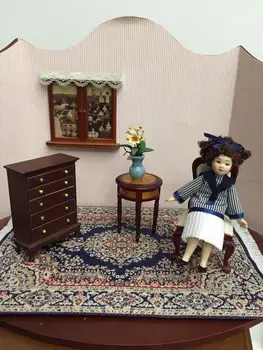 A03-X009 children baby Toy 1:12 kućica za lutke mini-namještaj minijaturni pribor rement lutka plavo haljina djevojka 1pc