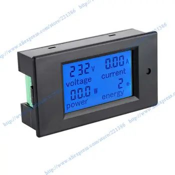 AC 20A mjerač snage monitor Volt Amper kwh W digitalni kombinirani mjerač AC110V 220V voltmetar ampermetar