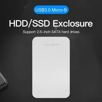 Acasis 5 Gbit / s i USB 3.0 HDD SSD kućište za 2,5-inčni USB3.0 SATA tvrdi disk Vanjski mobilni kutija Case Caddy