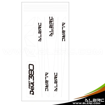 ALZRC - Devil 380 FAST Carbon Fiber Landing Skid Color Sticker