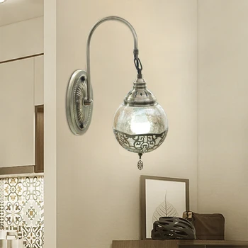 Artpad moderne zidne lampe sa staklenim nijansu za uređenje doma Rasvjeta kupaonica mali restoran metalni zid bra