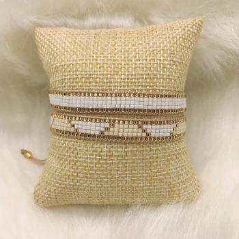 BLUESTAR Fashion Lady jednostavne ljetne narukvice od perli ručno tkani narukvice od perli MIYUKI Pulsera Mujer