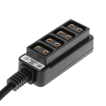 D-Tap Male B-tape To 4 Female Hub Adapter Splitter Cable For Photography Power D-Tap Mužjak To 4-port Cable Female