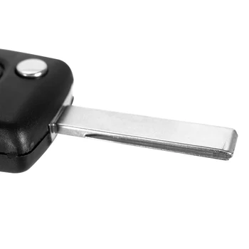 DANDKEY 10p CE523 4 gumba flip Floding Remote Car Key Fob Case Shell za Peugeot 1007 za Citroen C8 Uncut Blade