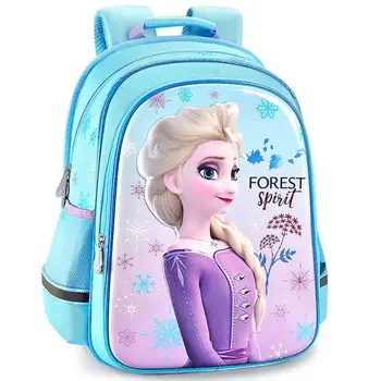 Disney Frozen 2 School Bag School Girls 1 to 3 Grade New Girls Princess Elsa dječji ruksak vodootporan putni ruksak