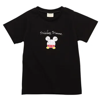 Disney new Mickey Mouse printed breathable T-shirt boy solid color baby clothes godišnje Dječje majica s kratkim rukavima