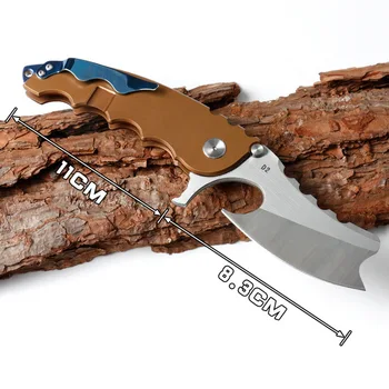 Dobeli D2 Steel Multi Outdoor nož na sklapanje visoke tvrdoće Microtech Blade camping Knives Survival džepni nož s otvarač za konzerve