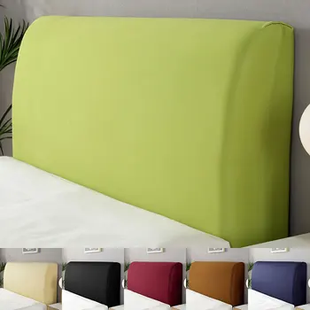 Elastična navlaka uzglavlje kreveta jednobojnu poklopac uzglavlje kreveta all inclusive zaštita za naslon kreveta prašinu torbica dekor spavaće sobe poklopac uzglavlje kreveta novi