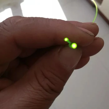Fiber-Optički Luk Vid Zamjena Igle Praćke Vlakana Streličarstvo Oprema Crvena Zelena Praćke Lov Vlakana
