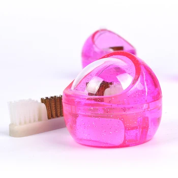 FWC 1 Pc Nail Drill Bits Cleaning Box Hard & Soft Brush Inside For Manikura Pedicure Nail Art Tools Equipment