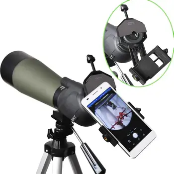 Gosky Universal Cell Phone Adapter Mount - kompatibilan stalak kompasa монокулярный kontakt očima teleskopski mikroskop-pogodan za gotovo sve