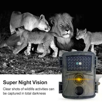 HD lov trag kamere 10809 12 Mp noćni vid vodootporan način video, vanjski biljni i životinjski svijet istraživanje Cam profesionalni lov kamere