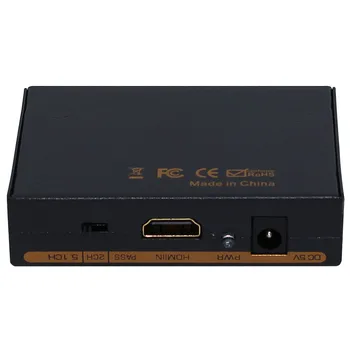 HDMI to HDMI Audio Extractor 1080P Optical Splitter SPDIF+RCA L/R Audio Extractor Konverter HDMI Audio Splitter