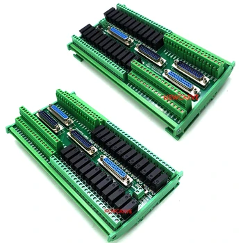 IO Board Integrated Adapter Board With 4PCS DB25 Parallel Port Cable For XC609 XC709 XC809 Series G-code Controller NEWCARVE