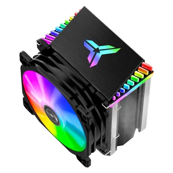 Jonsbo CR1400 automatska promjena boje tip tornja ventilator hladnjaka C. P. U. 4 čisto bakrene cijevi vrućine RGB PWM ventilator 4pin hladnjak za Intel