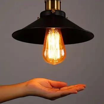 Klasicni industrijski željeza viseće svjetiljke Potkrovlje Lamp Wall Sconce Light Vintage viseći stropni lampa za kuhinje restorana kuće
