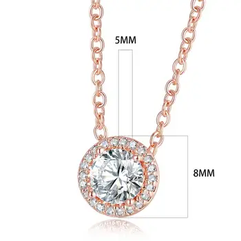 Klasična elegancija ogrlica pogodan za perla & amajlije DIY lanaca moda ženska ogrlica sterling srebro nakit