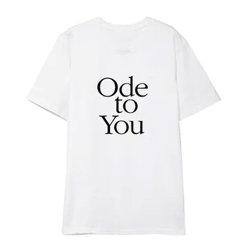 Kpop sedamnaest ODA vam album košulje hip-hop svakodnevni slobodna odjeća majica t-Shirt kratki rukav majice t-shirt DX1251