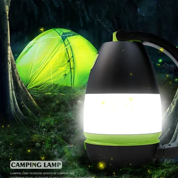Lampe LED šator kamp lanterna svjetlo prijenosni vanjski 3-u-1 Višenamjenski USB hitne kućni USB punjenje svjetiljku