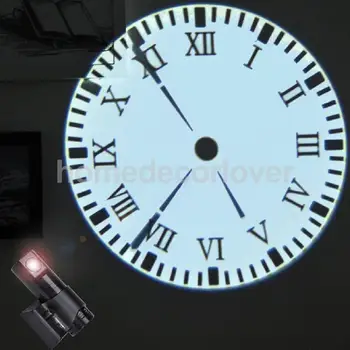 Led daljinski upravljač 5 boja projekcija analogni sat na 180 stupnjeva rotirajući nožica velikoj Britaniji