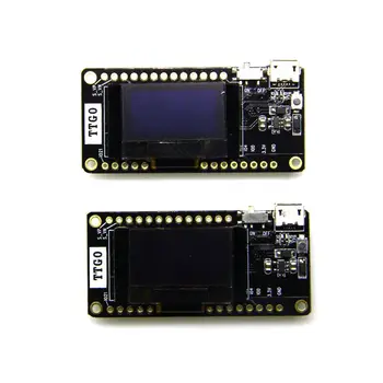 LILYGO® 2 komada TTGO LORA32 V2.0 868/433 Mhz ESP32 LoRa 0.96 inča SD kartica, Bluetooth, WIFI ESP32 ESP-32 modul sa antenom