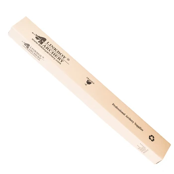 Linkboy Streličarstvo Carbon Arrow shaft ID6.2mm Spine300 - 600 2.8-inčni plastične lopatice za tradicionalni sastavni rekurzivnih lov s lukom