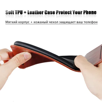 Luksuzni kožni vertikalni flip torbica za iPhone 12 11 Mini Pro Xs Max XR x 7 8 6 6S Plus puna zaštitna torbica za mobitel novčanik