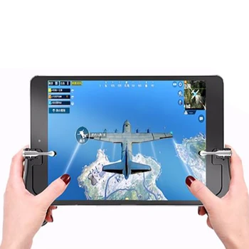 Mobilni telefon za PUBG Game Controller za iPad Tablet 4 Prst Game Joystick Handle Aim Button L1R1 Strijelac Gamepad Trigger