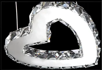 Moderna led kristalnim lusterima Kristalna lampa luster rasvjeta sjaj Spavaća soba Dnevni boravak lampa držač žarulje K9 Crystal svjetla