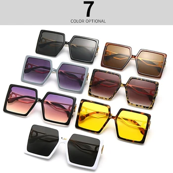 Modni trg prevelike sunčane naočale Žene 2020 brand dizajner muškarci sunčane naočale nijanse za žene vintage naočale zonnebril dames
